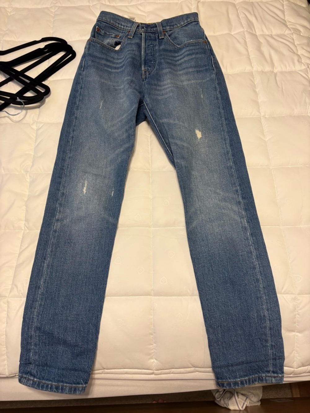 Levi's Straight-Leg Blue Jeans
